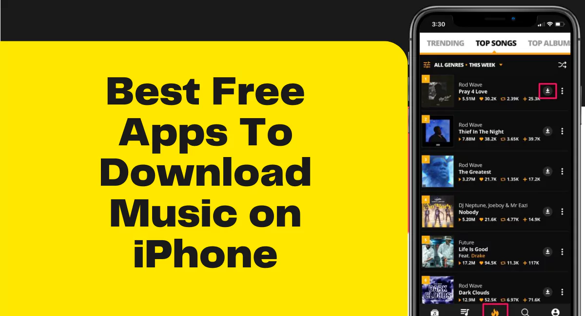 best free apps to download music on iphone